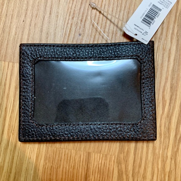 Leather wallet, slim - Picture 4 of 4